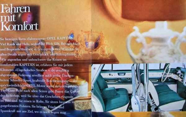 Opel Rekord Modelprogram 1963 Carbrochure (10340)